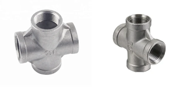904L Four Way Stainless Steel Pipe Fitting 904L Four Way Stainless Steel Pipe Fitting