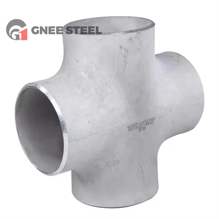 904L Four Way Stainless Steel Pipe Fitting