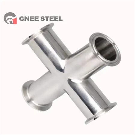904L Four Way Stainless Steel Pipe Fitting