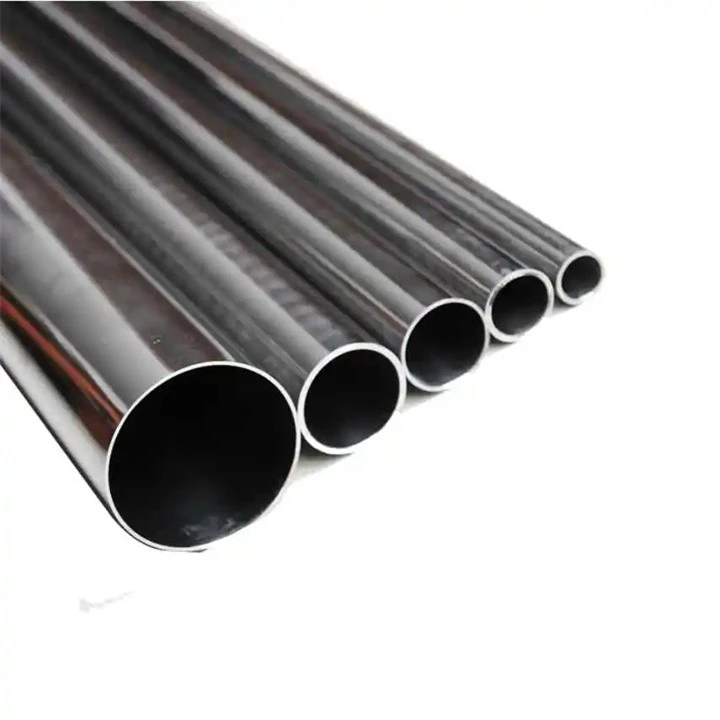 High Quality 200-400 Series Weldde Stainless Steel Round Pipe Tube