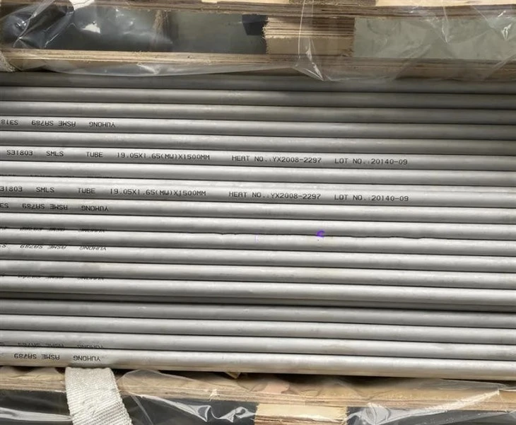 ASTM A789 Uns S31803 Duplex Seamless Tube