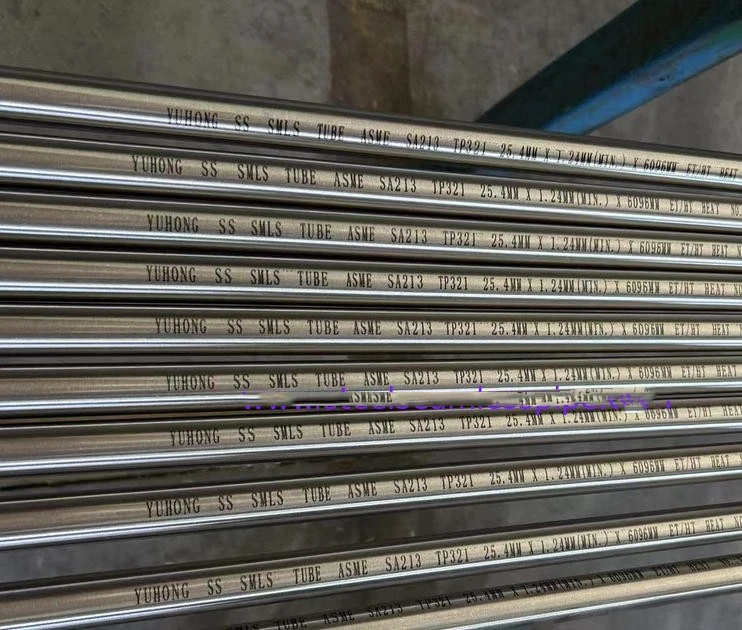 ASTM A213 TP321 Stainless Steel Seamless tubes ASTM A213 TP321 Stainless Steel Seamless tubes