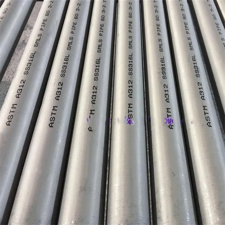 ASTM A312 TP316/316L Stainless Steel round Pipe