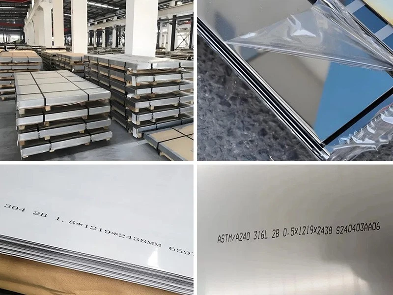 AISI 304H 2B Stainless Steel Sheet AISI 304H 2B Stainless Steel Sheet