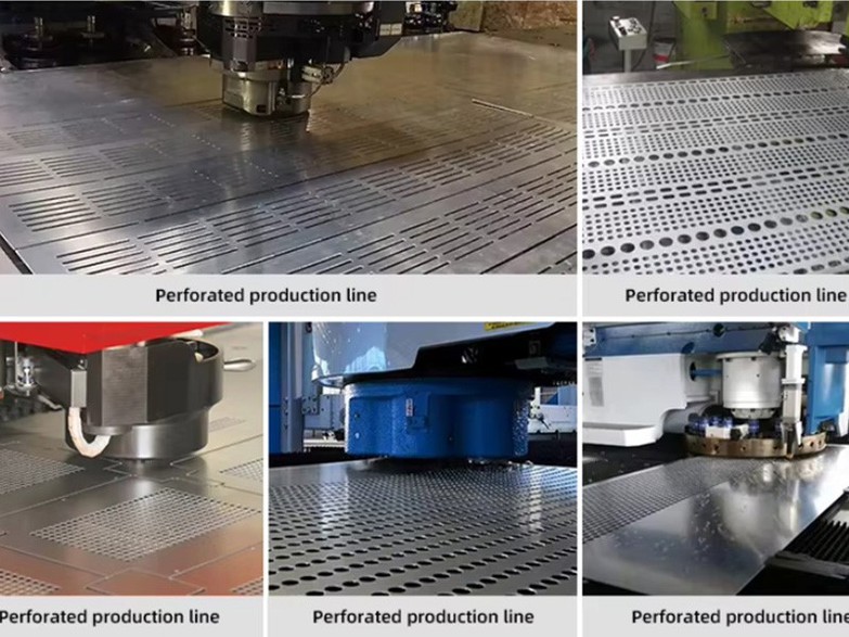 SS 316 Round and Square Holes Perforated Sheet SS 316 Round and Square Holes Perforated Sheet