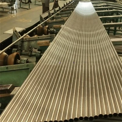 ASTM B111 C71640 ทองแดงไร้รอยต่อ-ท่อนิกเกิลสำหรับคอนเดนเซอร์ทางทะเล